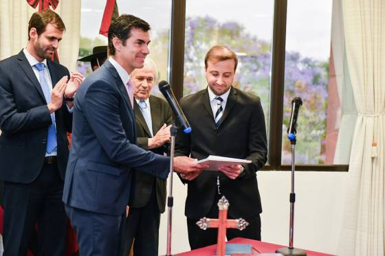 El Gobernador tomó juramento al nuevo Secretario de Programación Económica y Financiera provincial